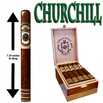 Cuban Stock Royal Selection Sun Grown Churchill