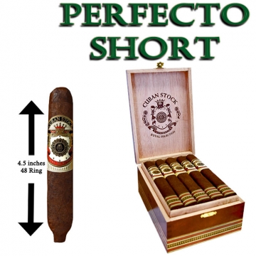 Cuban Stock Royal Selection Sun Grown  Perfecto Short
